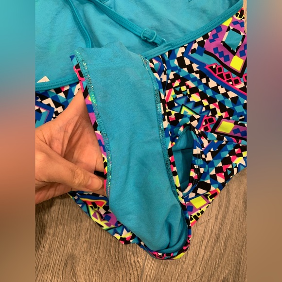 Justice girl’s swimsuit size 12 - Picture 3 of 6